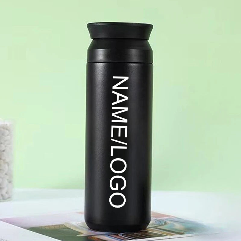 Logo Customization Thermos Bottle Thermal Mug Leakproof Car Vacuum Flasks Coffee Cup Travel Insulated Bottles Garrafa Termica