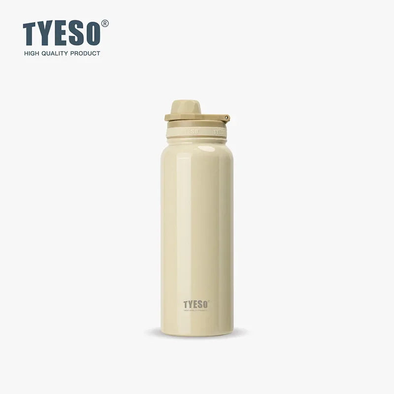 Tyeso Thermos Bottle Car Insulated Flask Water Tumbler for Outdoor Sports