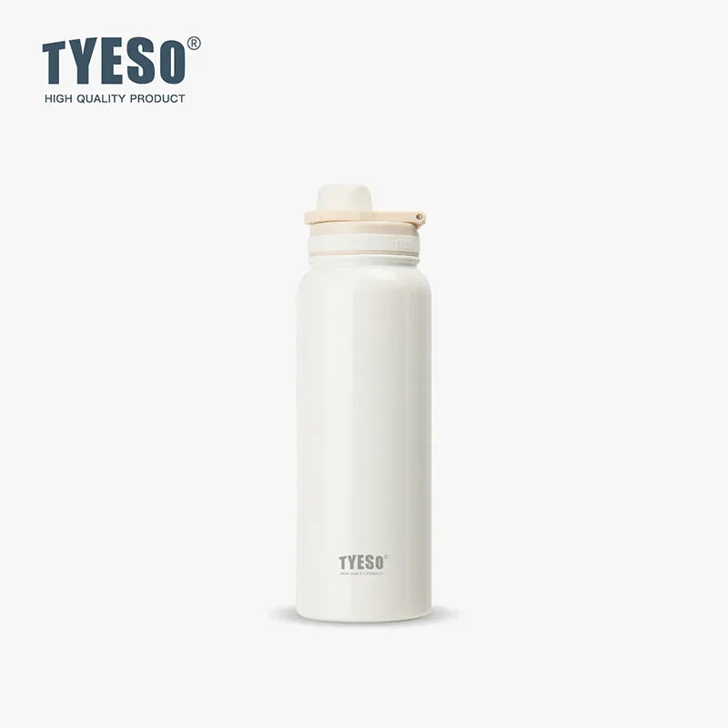 Tyeso Thermos Bottle Car Insulated Flask Water Tumbler for Outdoor Sports