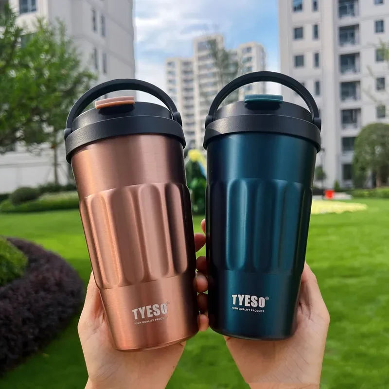 Garrafa Térmica TYESO 400ml/500ml - Aço Inoxidável Premium