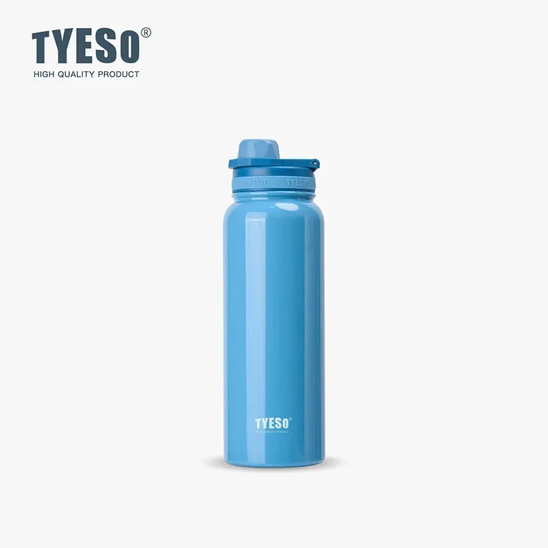 Tyeso Thermos Bottle Car Insulated Flask Water Tumbler for Outdoor Sports