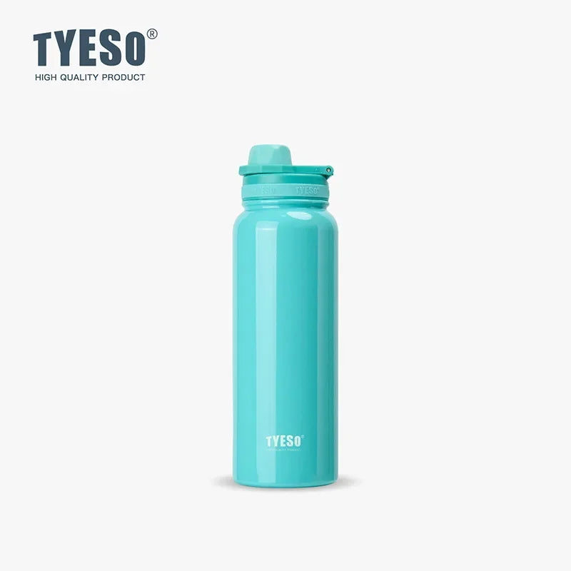 Tyeso Thermos Bottle Car Insulated Flask Water Tumbler for Outdoor Sports