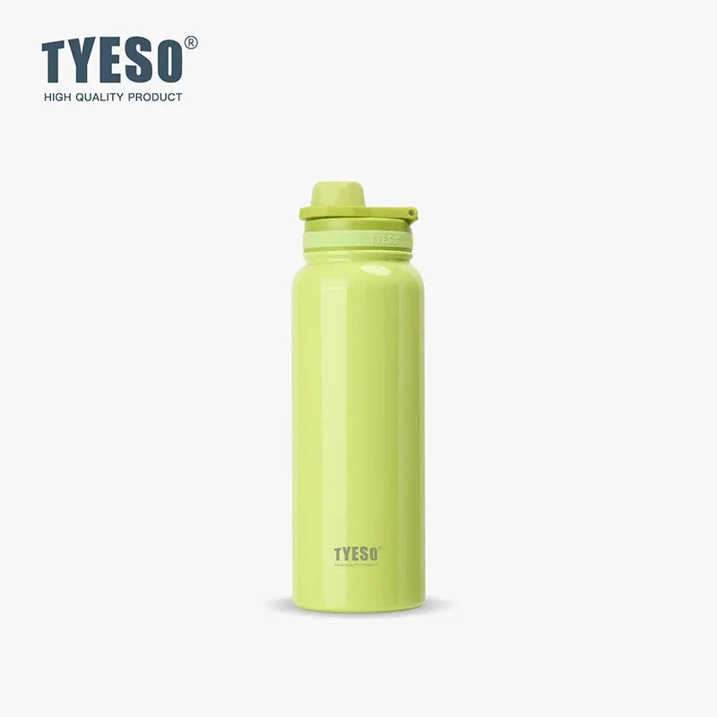 Tyeso Thermos Bottle Car Insulated Flask Water Tumbler for Outdoor Sports