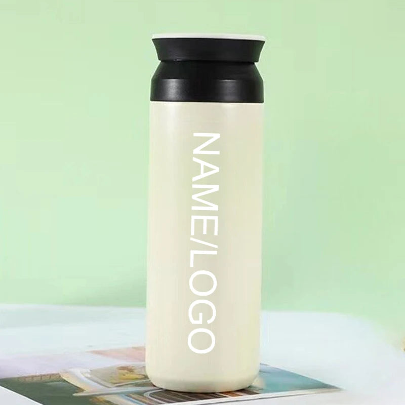 Logo Customization Thermos Bottle Thermal Mug Leakproof Car Vacuum Flasks Coffee Cup Travel Insulated Bottles Garrafa Termica