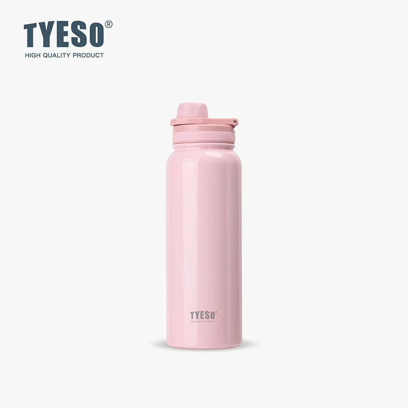 Tyeso Thermos Bottle Car Insulated Flask Water Tumbler for Outdoor Sports